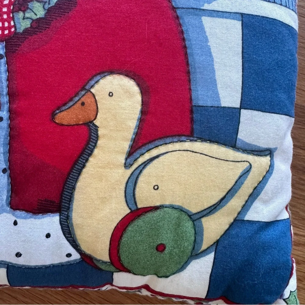 Christmas Vintage Susan Winget Santa throw pillow